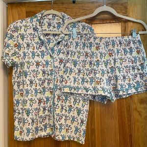 Roller Rabbit Palm Beach Breakers Theme Pajamas - size M